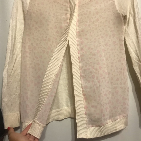 Light pink open back sweater - Picture 2 of 4
